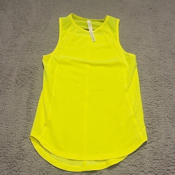 Lululemon Sculpt Tank Top highlights yellow size 4 - Picture 1 of 6
